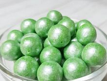 Посыпка рис воздушный Зеленый 50гр 2-5мм
