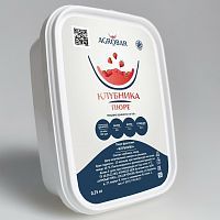 Пюре КЛУБНИКА с/м 250гр. Агробар
