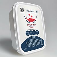 ПЮРЕ фруктовое МАЛИНА с/м 0,25кг"Агробар"