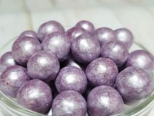 Посыпка рис воздушный Сиреневый  50гр 12-13мм