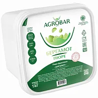 ПЮРЕ фруктовое БЕРГАМОТ с/м 1 кг "Агробар"
