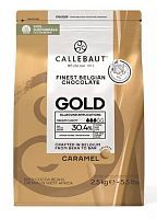 Шоколад карамельный Callebaut Gold 30,4% 2,5 кг. 