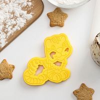Вырубка Тигренок 11,5х7,5х1,5см.