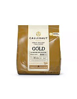 Шоколад карамельный Callebaut Gold с карамелью 30,4% 400 гр 