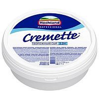 Сыр творожный "CREMETTE" 2,2кг 65%  Hohland 