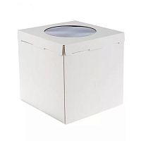 Коробка для торта 400*400*350 с окном