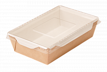 Коробка 186*106*55 с прозрачной крышкой OpSalad 800  