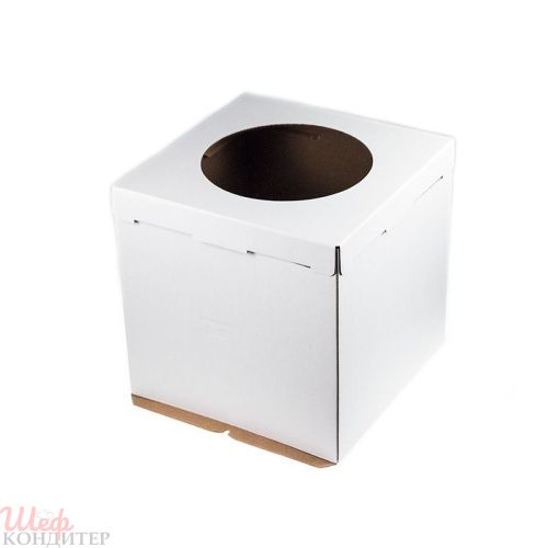 Коробка для торта 300*300*450 с окном