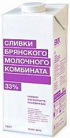 Сливки БМК 33% 1л.