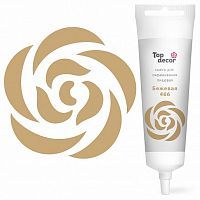 Краситель Бежевый 100 гр. гелевый Top decor