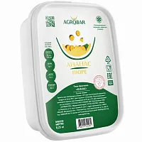 ПЮРЕ фруктовое Ананас с/м 250гр "Агробар"