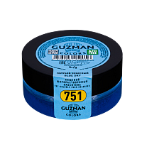 Краситель жирорастворимый Голубой небесный 5г GUZMAN