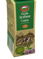 Сливки СЕЛО ЗЕЛЁНОЕ 33% 0,2л Россия