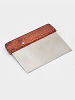 Шпатель кондитерский металл. 15x11 см 1822548