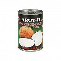Молоко кокосовое AROY-D 400мл. 17-19% ж/б Индонезия 