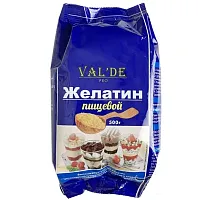 Желатин говяжий гранул. 180+bloom 500гр. VAL'DE 