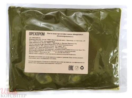 Паста Фисташки жареной 1кг арт.617 Орехпром Паста Фисташки жареной 1кг арт.617 Орехпром