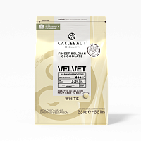 Шоколад белый Callebaut Velvet 32% 2,5 кг