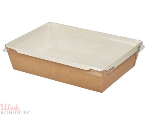 Коробка 120*85*45 с прозрачной крышкой OpSalad 400 Коробка 120*85*45 с прозрачной крышкой OpSalad 400